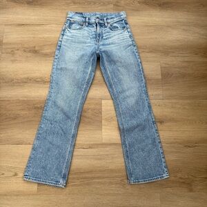 American Eagle Outfitters Blue Flare Wide Leg Jeans